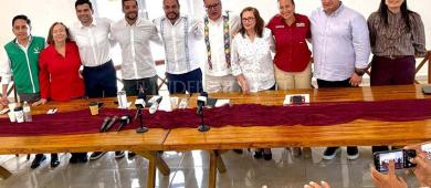 Enlace nacional de Morena llama a un “borrón y cuenta nueva” entre aspirantes en BCS