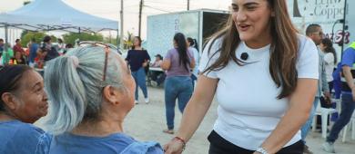 Atiende Ayuntamiento de La Paz a vecinos de El Conchalito con “Presidenta en tu Barrio”