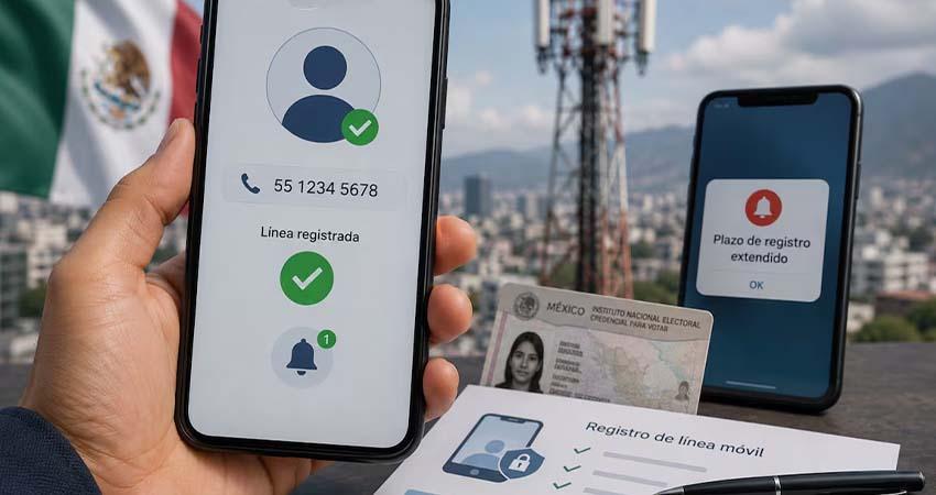 Amplían plazo para registrar líneas de celular; prueba de vida y nuevas fechas, entre los cambios