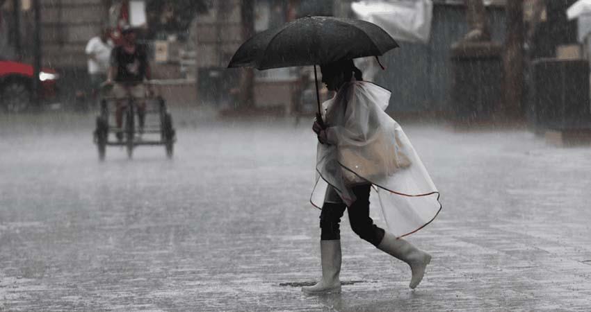 SMN prevé lluvias fuertes a muy fuertes en gran parte del país; persiste el calor extremo