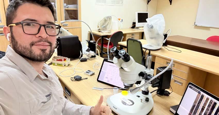 Estudiante de UABCS obtiene financiamiento internacional para investigación sobre evolución costera en la Laguna de La Paz