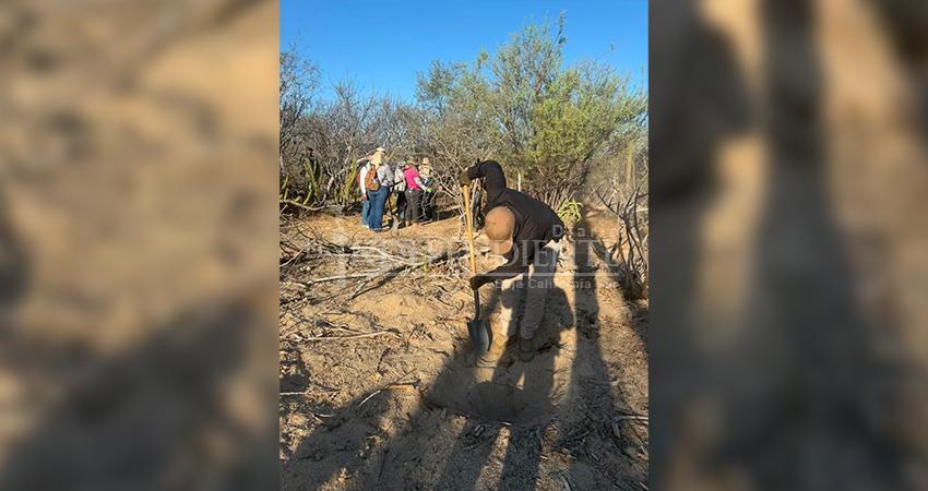 Localizan una nueva fosa clandestina en Los Cabos; Comisión mantiene búsquedas con colectivos