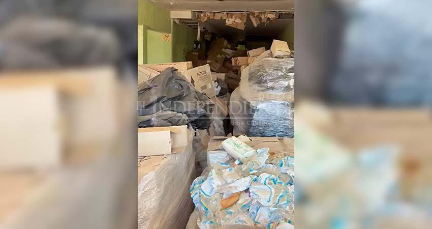 Localizan abandonado material médico en antiguo Hospital Psiquiátrico de La Paz