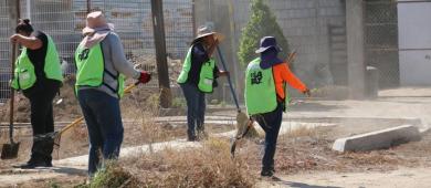 Ayuntamiento de La Paz lleva jornada Presidenta en tu Barrio a El Pescador