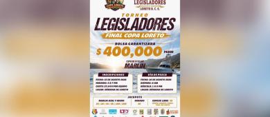 Todo listo para el II Torneo de Pesca Copa Legisladores en Loreto