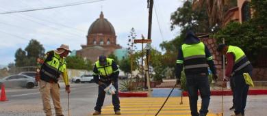 Trabaja Gobierno Municipal por la seguridad vial en colonias de La Paz