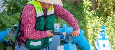 Chalecos distintivos reducen manipulación indebida de infraestructura hidráulica de OOMSAPAS La Paz