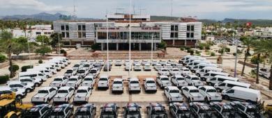 Fortalece Gobierno de BCS capacidad operativa con 81 vehículos y maquinaria por más de 106 mdp