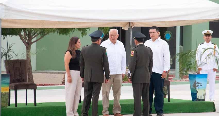 Refrenda Gobierno de Baja California Sur coordinación con Fuerzas Armadas para preservar la paz y la tranquilidad (sábado)