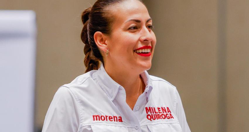 Destaca Milena  Quiroga Que El Bienestar De Las Familias Comienza Con Mejores Condiciones Para Las Y Los Trabajadores