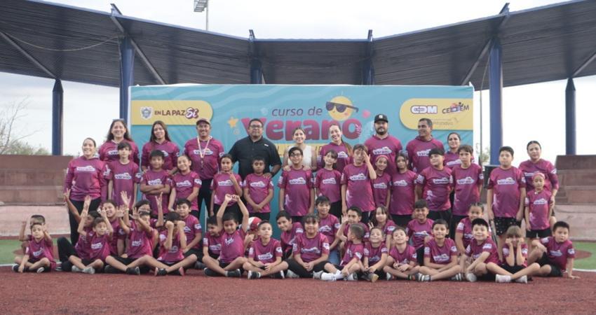 Concluye Curso de Verano en el CDM “El Piojillo”