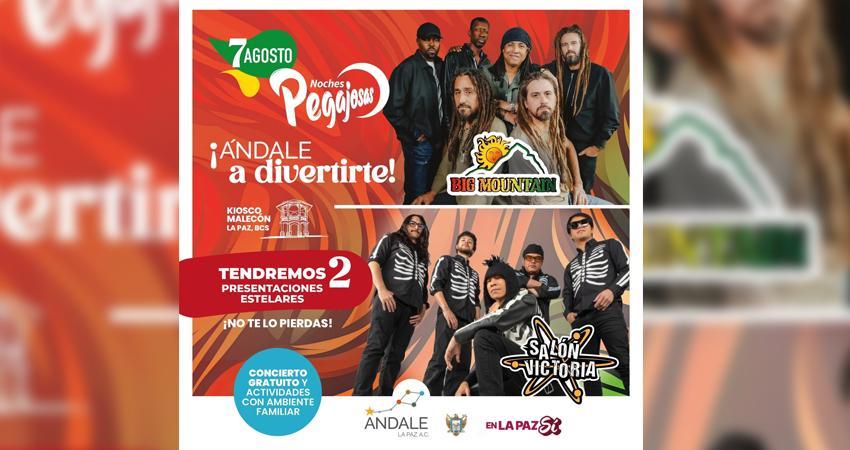 Noches Pegajosas en el Malecón de La Paz con música, ciencia y cultura