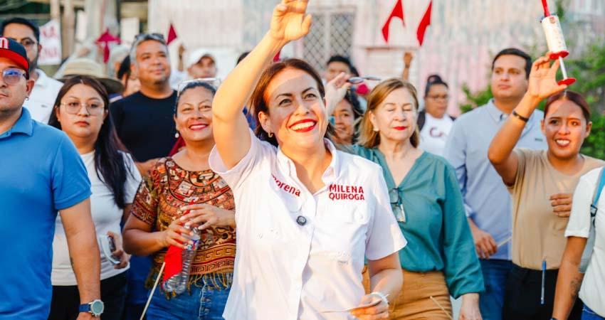 MILENA QUIROGA CONTINÚA RECORRIENDO COLONIAS PARA CONSTRUIR SOLUCIONES JUNTO A LA CIUDADANÍA