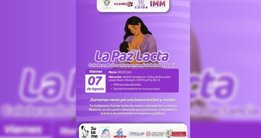 Instituto Municipal de las Mujeres invita a visibilizar la lactancia materna