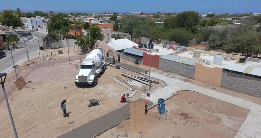 Parque La Biznaga registra 35% de avance en su construcción