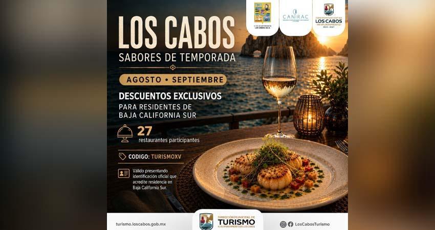 Con “Sabores de Temporada”, XV Ayuntamiento de Los Cabos y Canirac impulsan consumo local con beneficios para residentes de BCS