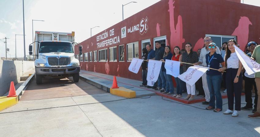 Inicia operaciones la primera Estación de Transferencia de Residuos en el noroeste del país; La Paz se mantiene a la vanguardia