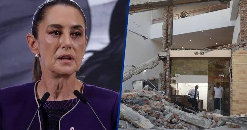 Sheinbaum ofrece apoyo a Colombia tras sismo de 7,4