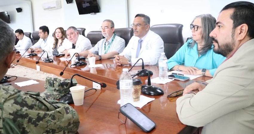Coordinan instituciones de salud atención de urgencias médicas en Los Cabos