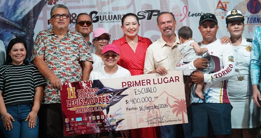 Se efectuó con éxito el torneo de pesca Legisladores