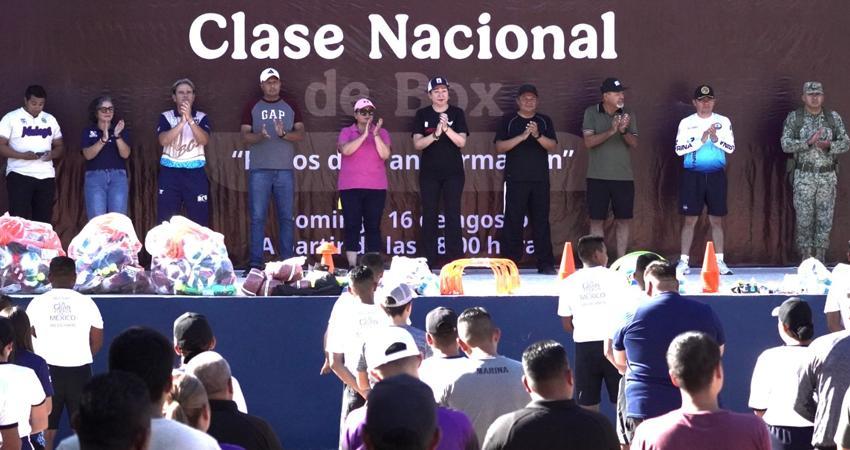 Reúne Clase Nacional de Box a más de 500 sudcalifornianos