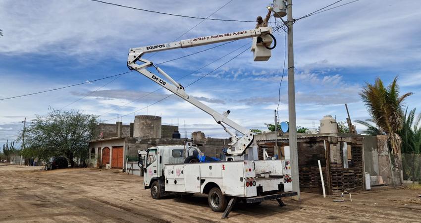 Continúan los trabajos de limpieza en el municipio de La Paz