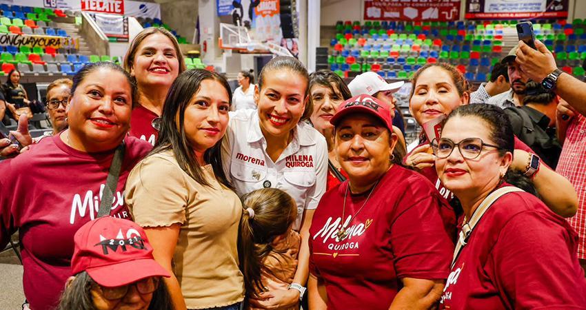 Es tiempo de mujeres: Milena Quiroga llama a seguir abriendo camino en  BCS