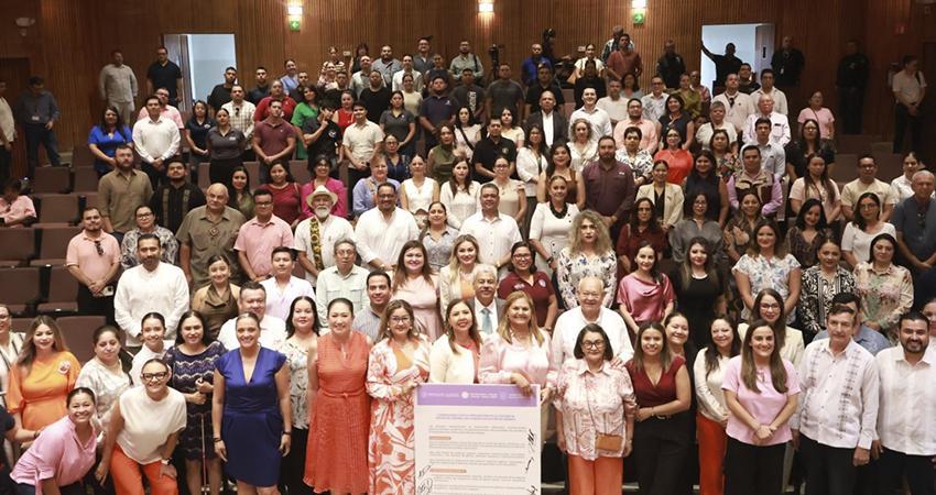 Llama Gobernador a prevenir la violencia política contra las mujeres con instalación de Mesa Naranja