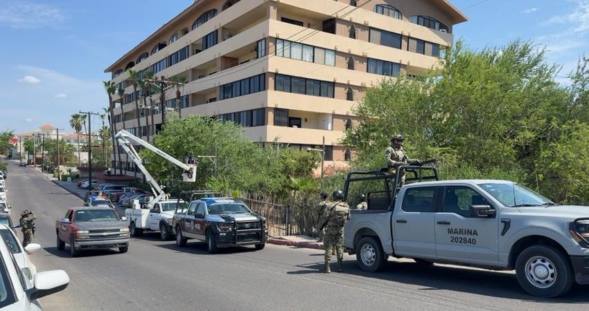 Marina, en coordinación interinstitucional, desmantela 29 cámaras parásitas en Cabo San Lucas, Baja California Sur