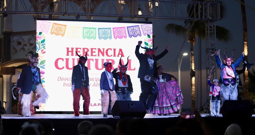 Celebran la diversidad cultural de comunidades indígenas y afromexicanas en La Paz