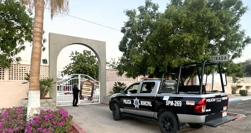Refuerza Ayuntamiento de La Paz vigilancia y mantenimiento integral en panteones municipales