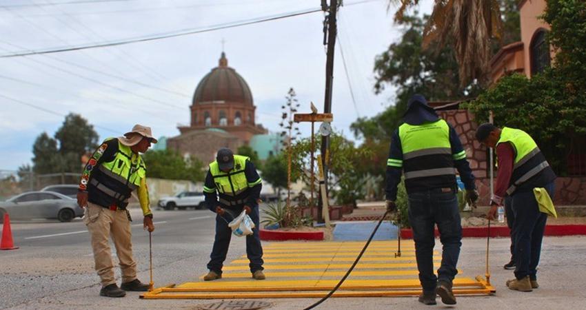Trabaja Gobierno Municipal por la seguridad vial en colonias de La Paz