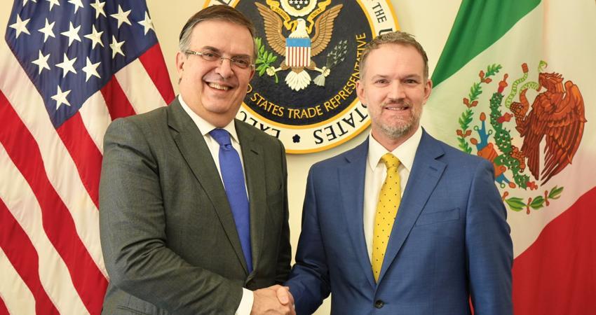 Marcelo Ebrard ve cerca “acuerdos sustantivos” en su relación comercial con Estados Unidos