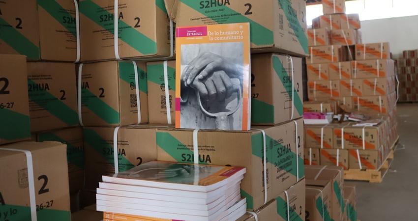 Concluirá SEP distribución de más de un millón de libros de texto gratuitos para el ciclo 2026-2027