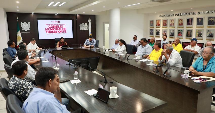 Aprueba Consejo Municipal de La Paz actualización de tarifa para el transporte público
