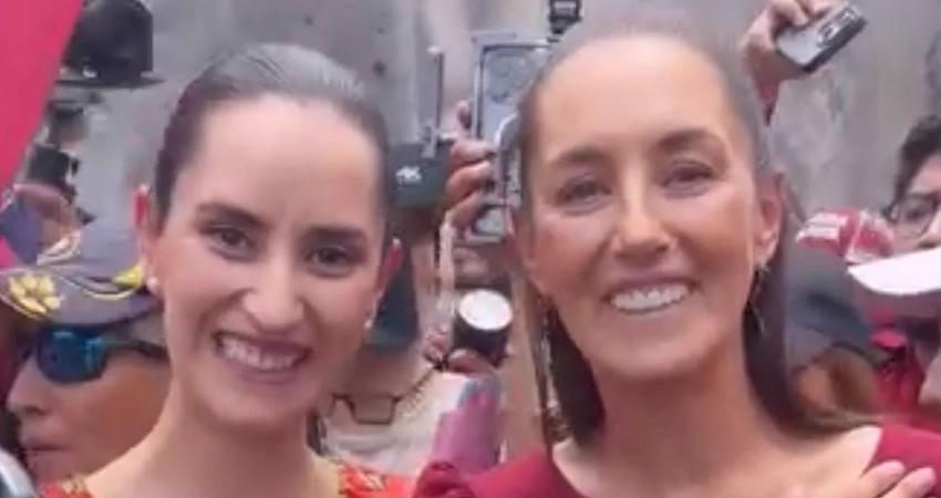 Imitadora de Sheinbaum en informe de senadora causa polémica en redes