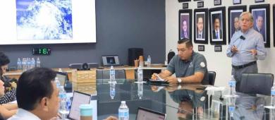 Reitera Gobierno de BCS llamado a mantenerse informados ante temporada de lluvias y ciclones