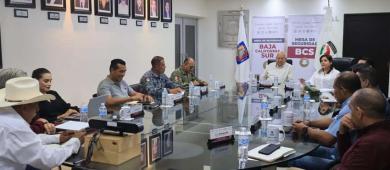 Mesa de Seguridad de BCS refuerza vigilancia para proteger al sector ganadero ante riesgo de gusano barrenador