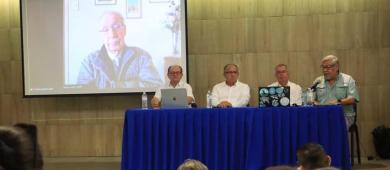 Rinden homenaje en la UABCS a Anelio Aguayo Lobo por sus aportaciones al estudio científico de los mamíferos marinos