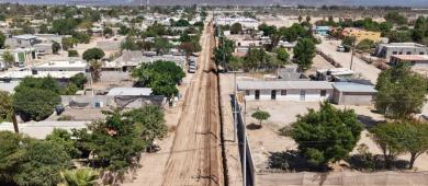 Inicia pavimentación de vialidad en Vizcaíno con inversión superior a 16 mdp