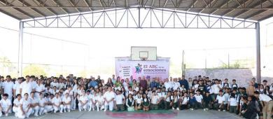 Pone en marcha Gobernador programa “El ABC de las emociones” en BCS