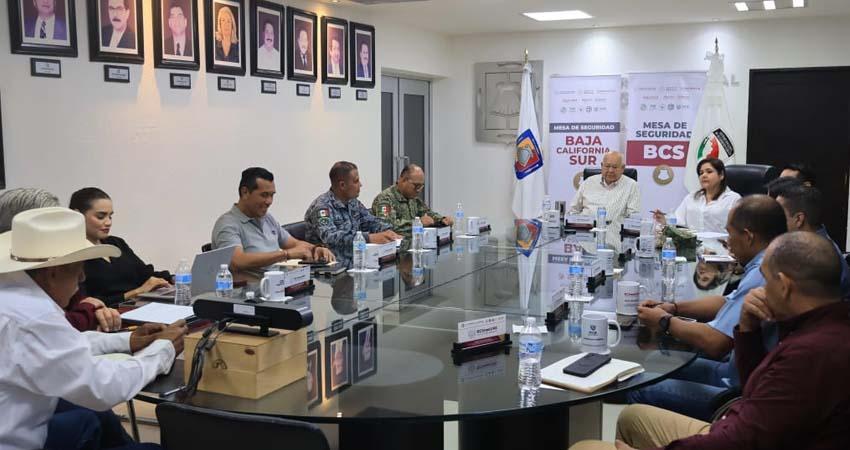 Mesa de Seguridad de BCS refuerza vigilancia para proteger al sector ganadero ante riesgo de gusano barrenador