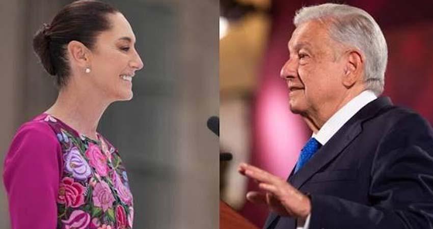 Sheinbaum: López Obrador “ha sido sumamente respetuoso con nuestro gobierno”