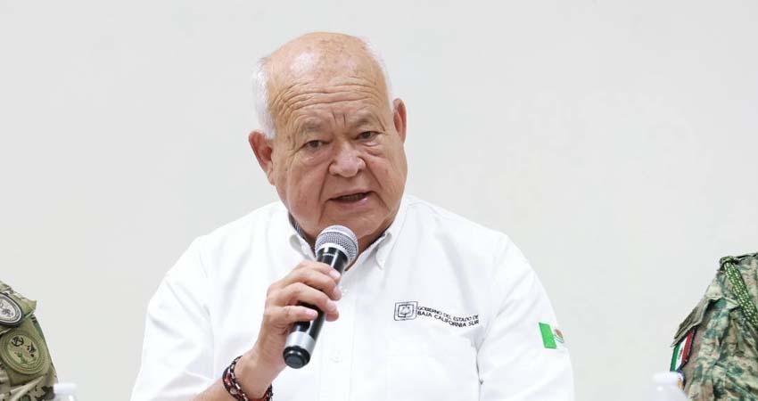 Refuerza BCS coordinación y vigilancia ante la tormenta tropical “Marie”
