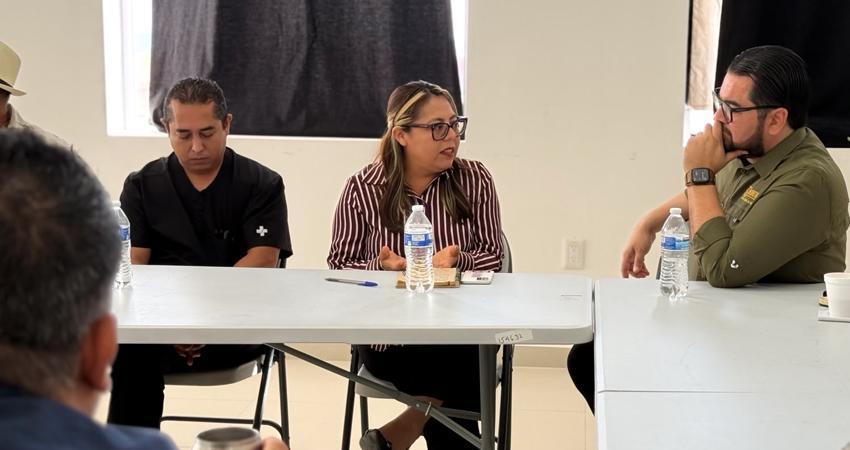 Diputada Teresita Valentín impulsa gestiones para fortalecer los servicios de salud en Mulegé