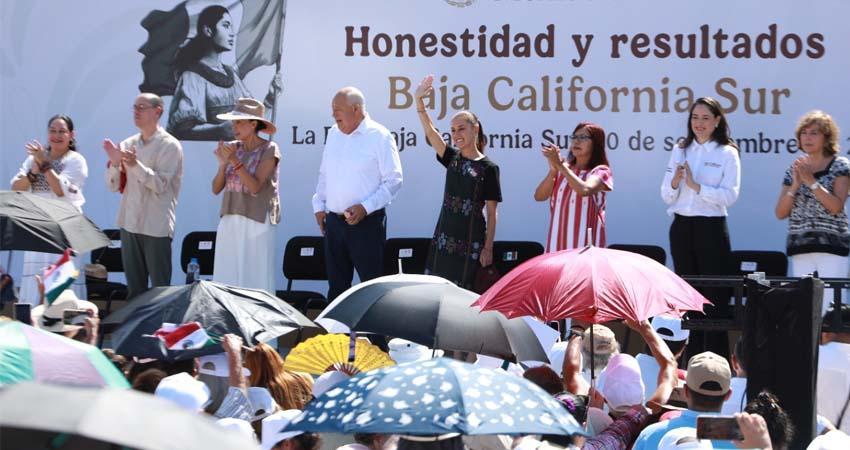 Reconoce Amor Fenech respaldo de Claudia Sheinbaum a La Paz