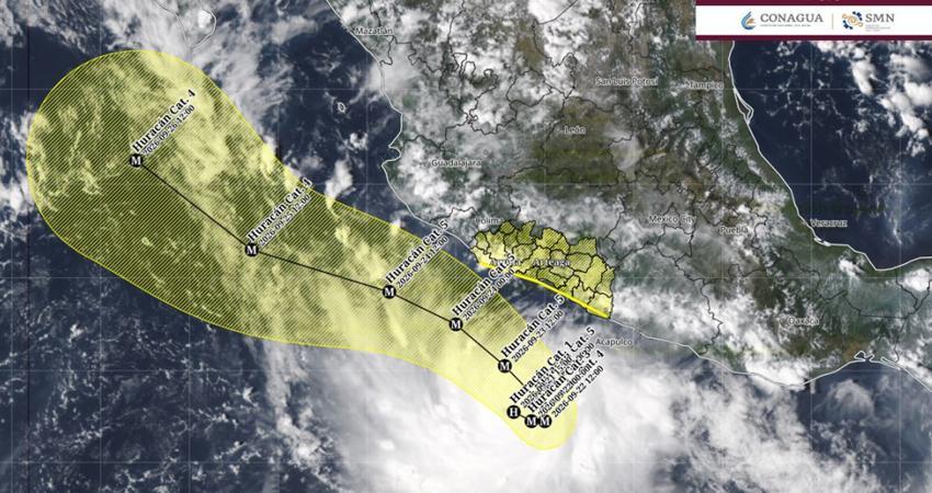 Polo es huracán y podría alcanzar categoría 5; habría lluvias fuertes para BCS