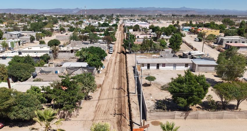 Inicia pavimentación de vialidad en Vizcaíno con inversión superior a 16 mdp