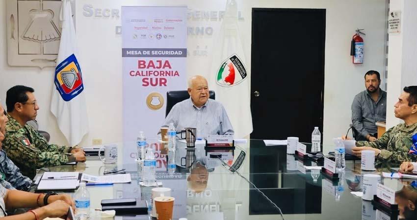Mesa de Seguridad de BCS mantiene vigilancia sobre evolución y trayectoria del huracán Polo en el Pacífico