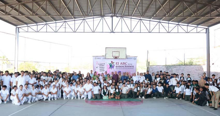 Pone en marcha Gobernador programa “El ABC de las emociones” en BCS